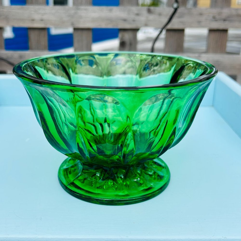 Vintage Anchor Hocking Green Glassware Bundle! - Picture 3 of 15